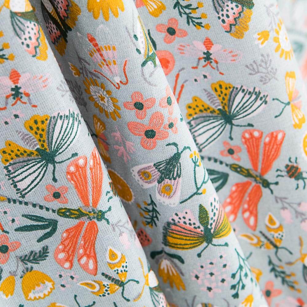 Popelín Oeko Tex Neverland Azulado - Ribes y Casals