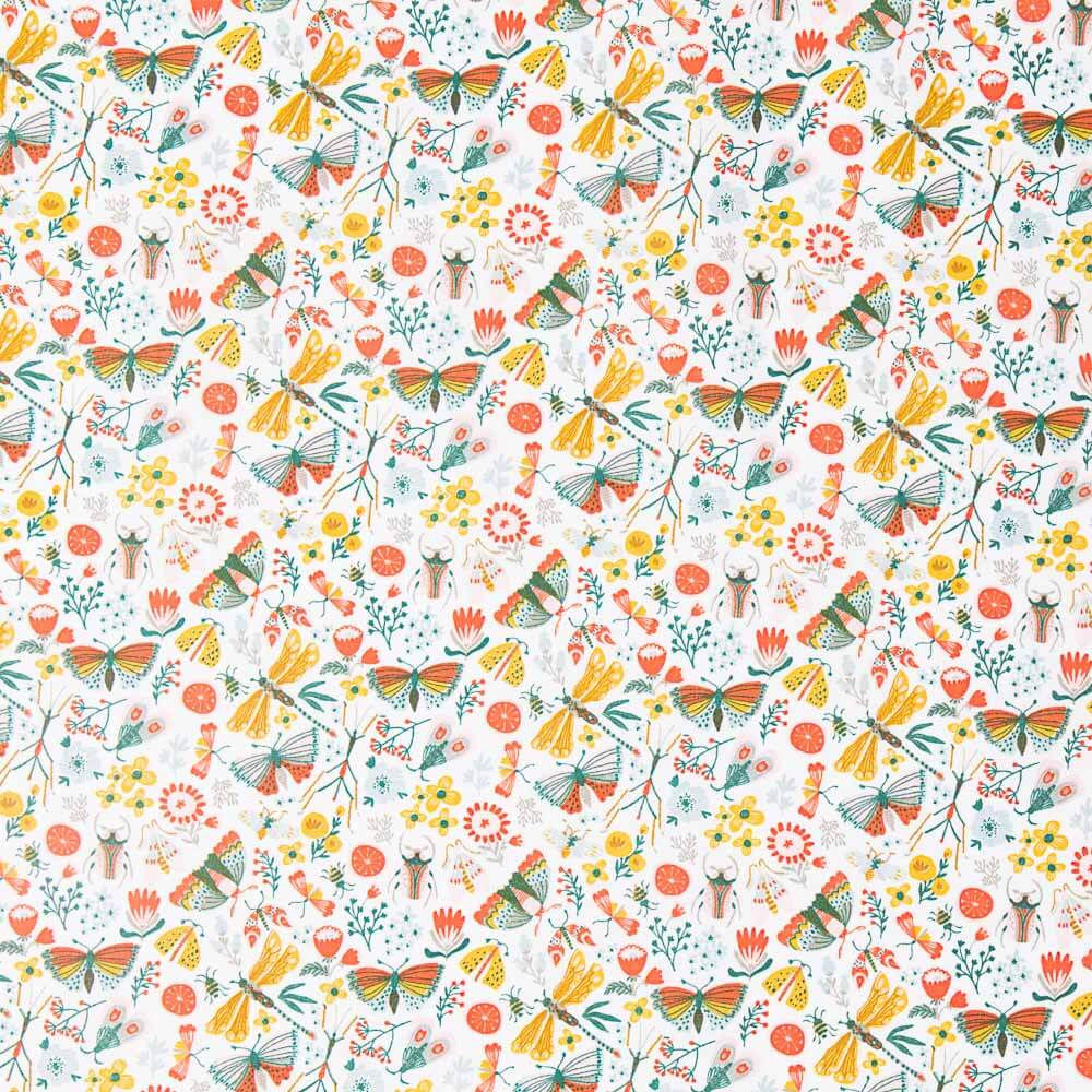 Popelín Oeko Tex Neverland Blanco - Ribes y Casals