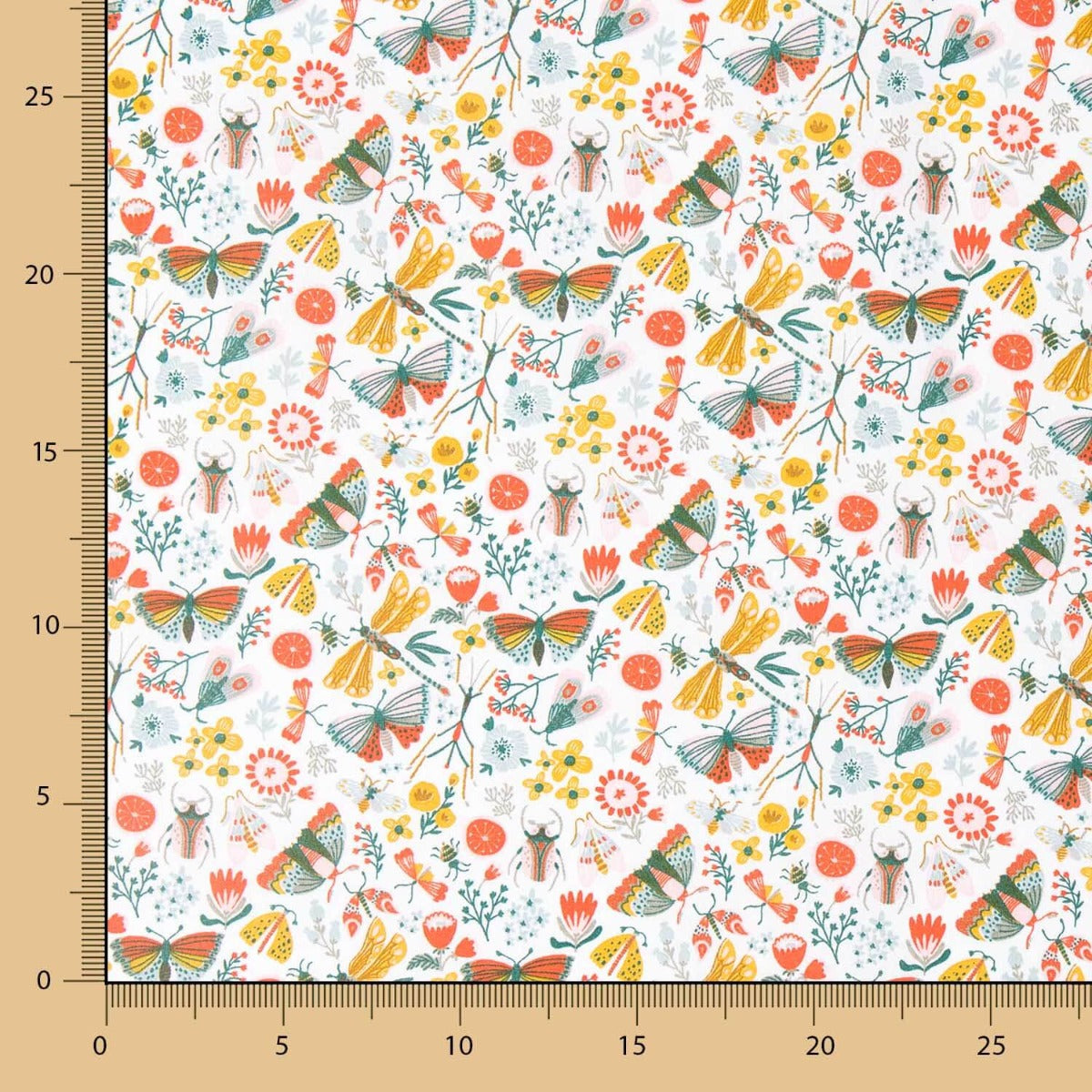 Popelín Oeko Tex Neverland Blanco - Ribes y Casals