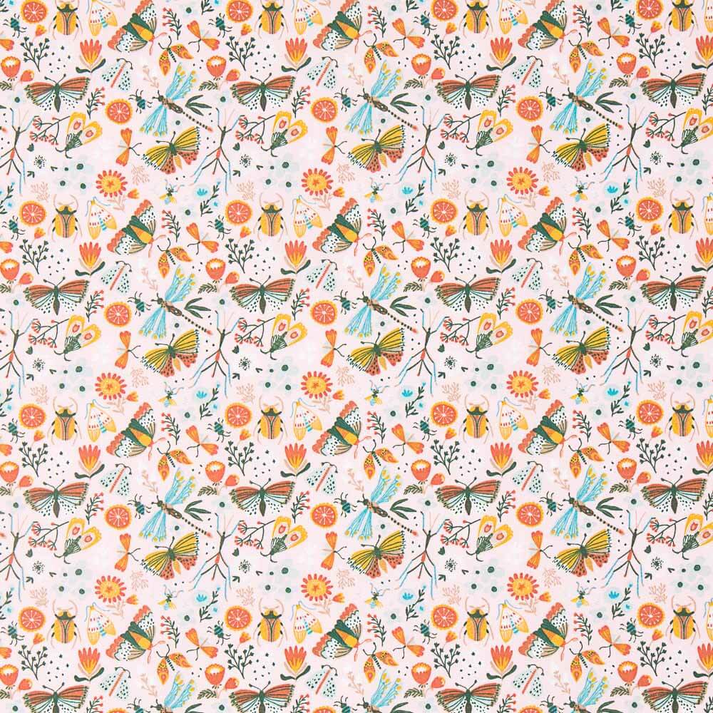 Popelín Oeko Tex Neverland Rosa - Ribes y Casals