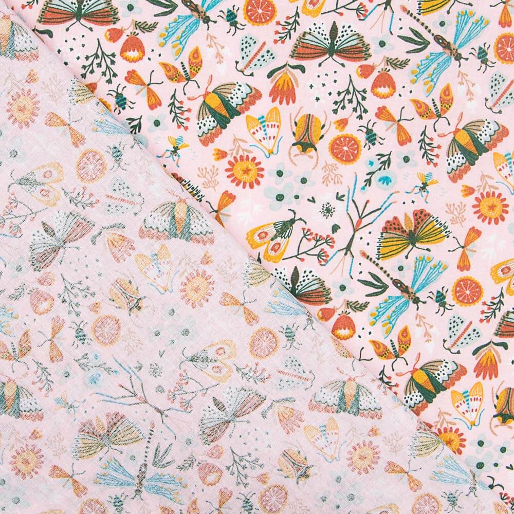 Popelín Oeko Tex Neverland Rosa - Ribes y Casals