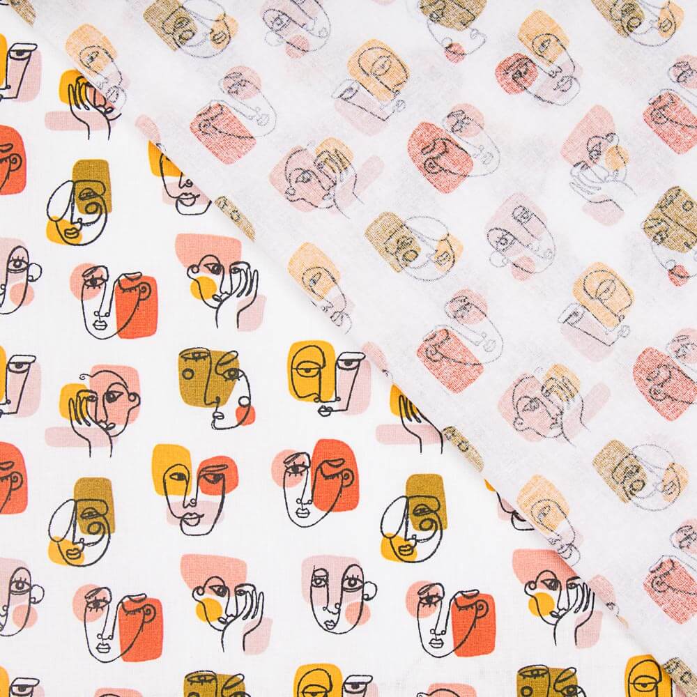 Popelín Oeko Tex Pablo Blanco - Ribes y Casals