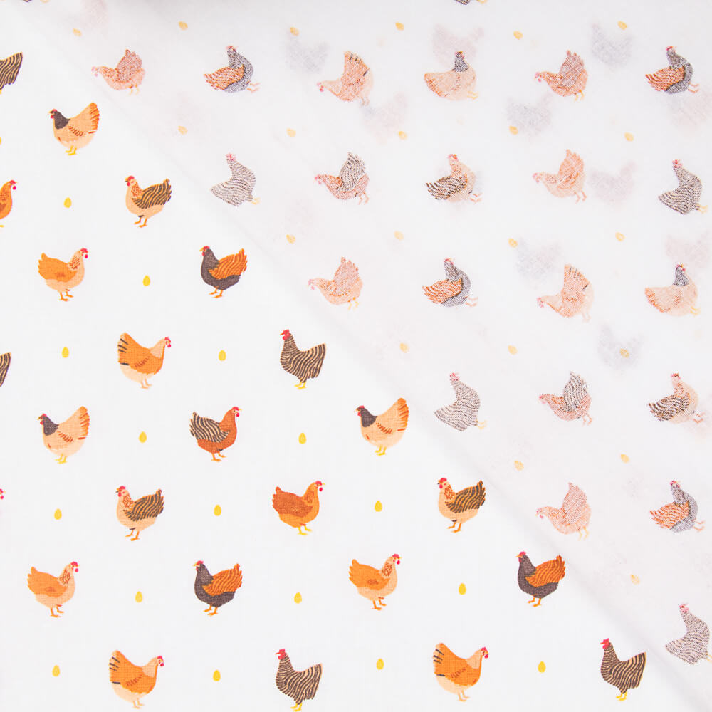 Popelín Oeko Tex Polly Blanco - Ribes y Casals