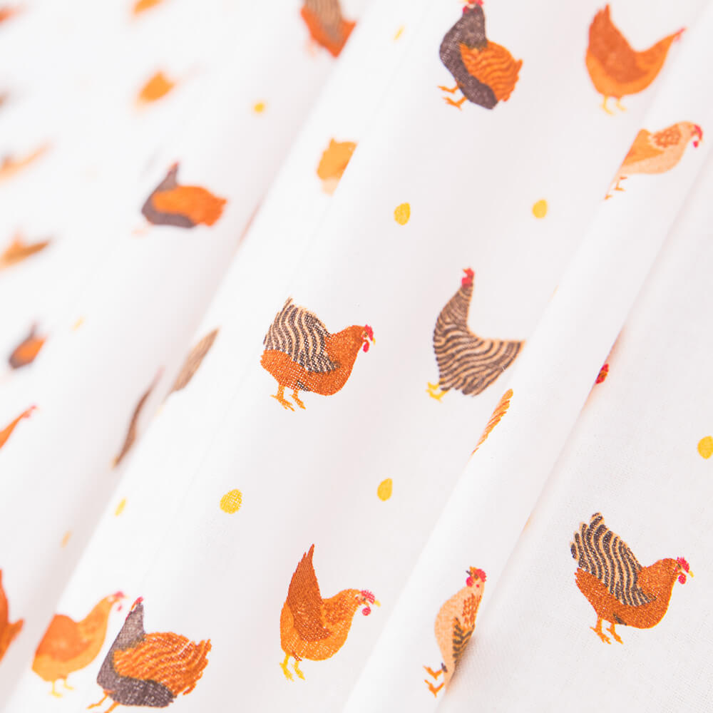 Popelín Oeko Tex Polly Blanco - Ribes y Casals