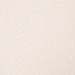 Popelín Orgánico Estrellas Fondo Beige - Ribes y Casals