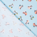 Popelín Patines Azul - Ribes y Casals