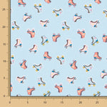 Popelín Patines Azul - Ribes y Casals