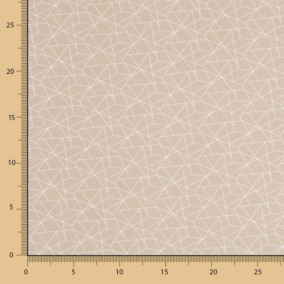 Popeline Pictograma Bege - Ribes y Casals