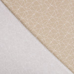 Popeline Pictograma Bege - Ribes y Casals