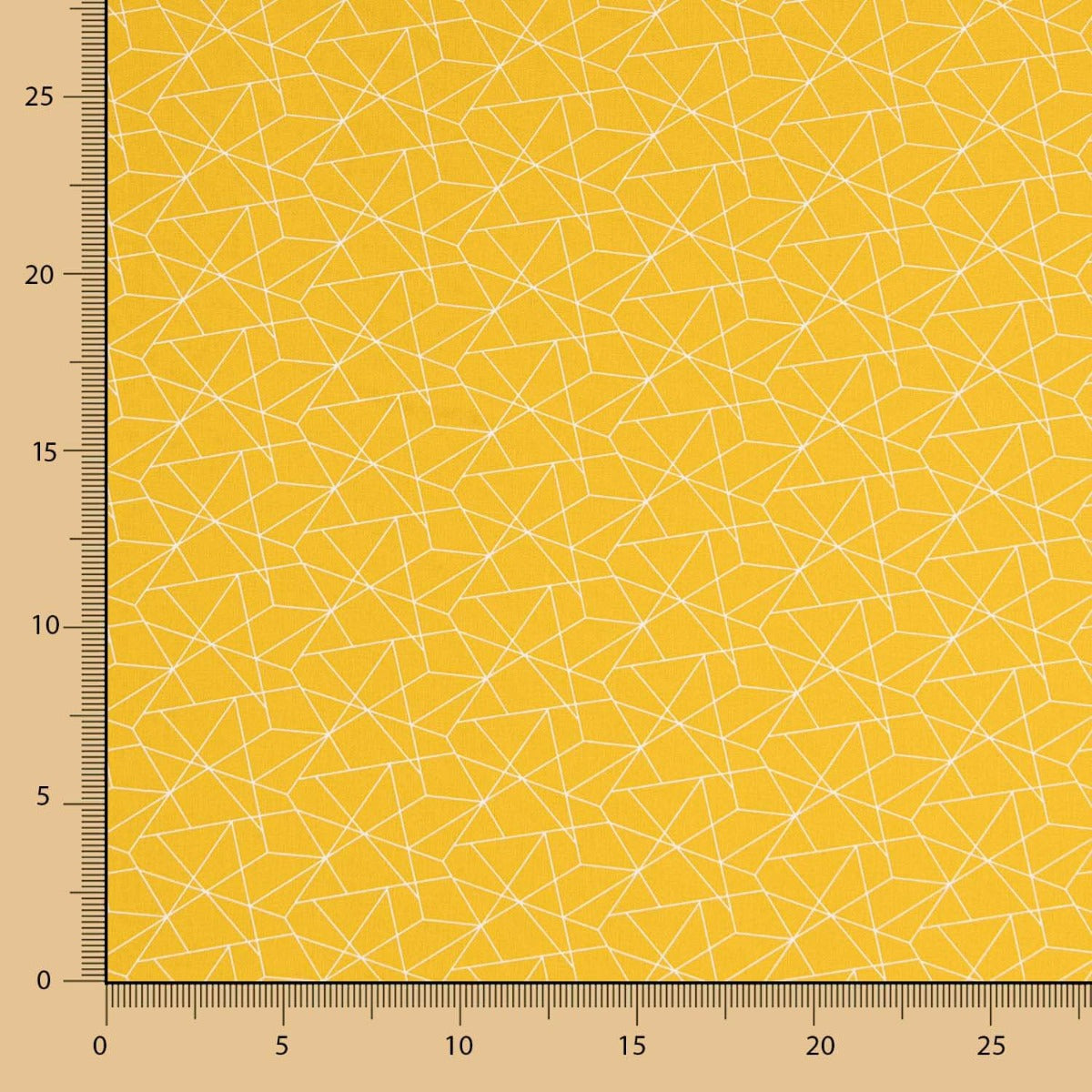Popeline Pictograma Amarelo - Ribes y Casals