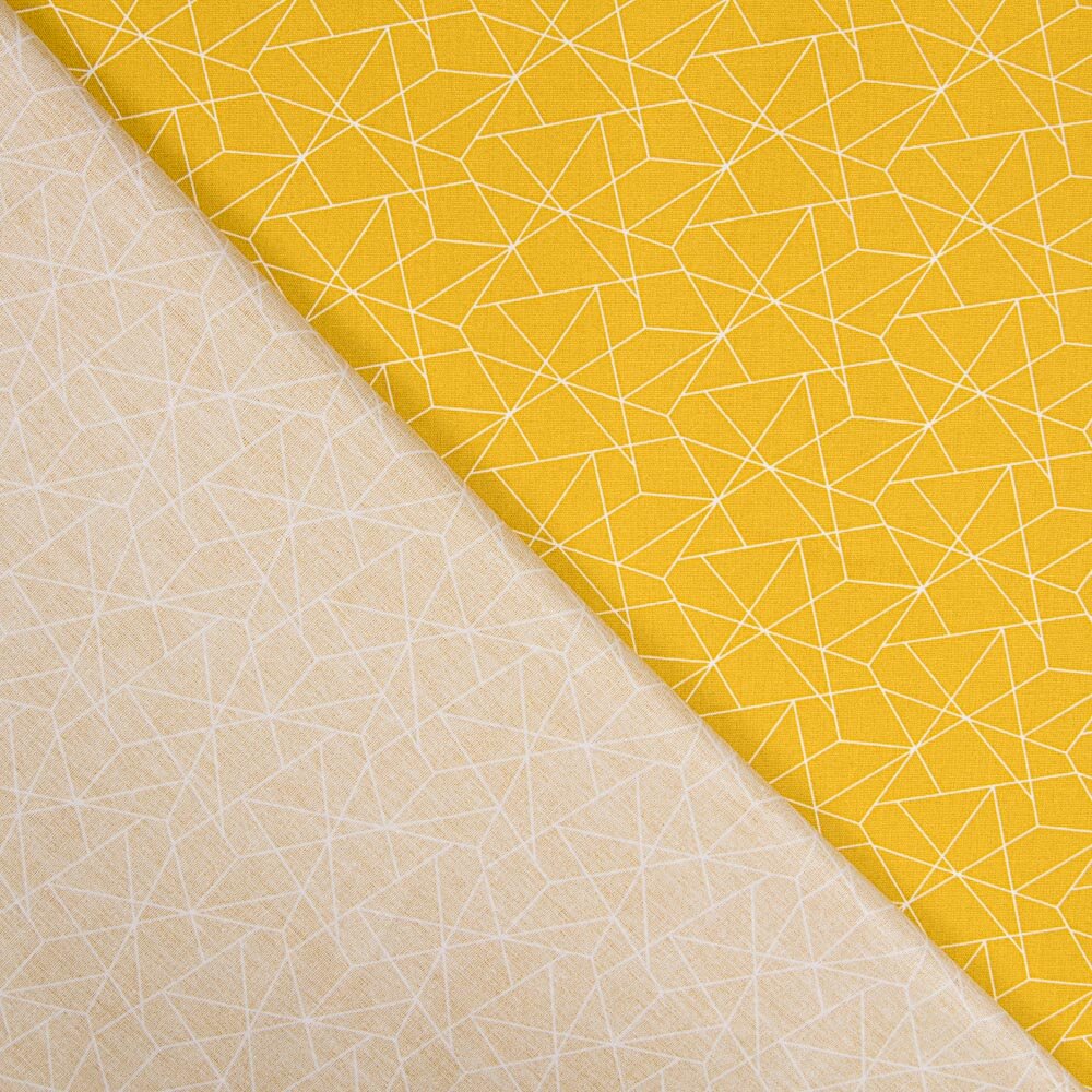 Popeline Pictograma Amarelo - Ribes y Casals