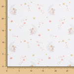 Popelín Ratitas Rosa Oeko-Tex® - Ribes y Casals