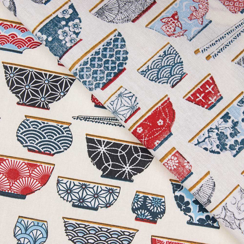 Popeline Resinada Tigela Chinesa - Ribes y Casals