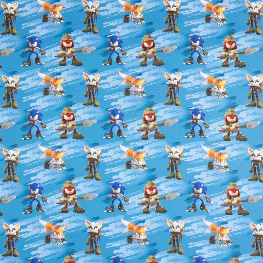 Popeline Sonic Friends - Ribes y Casals