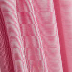 Popeline Spandex Algodão Mil Listras Rosa - Ribes y Casals