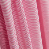 Popeline Spandex Algodão Mil Listras Rosa - Ribes y Casals