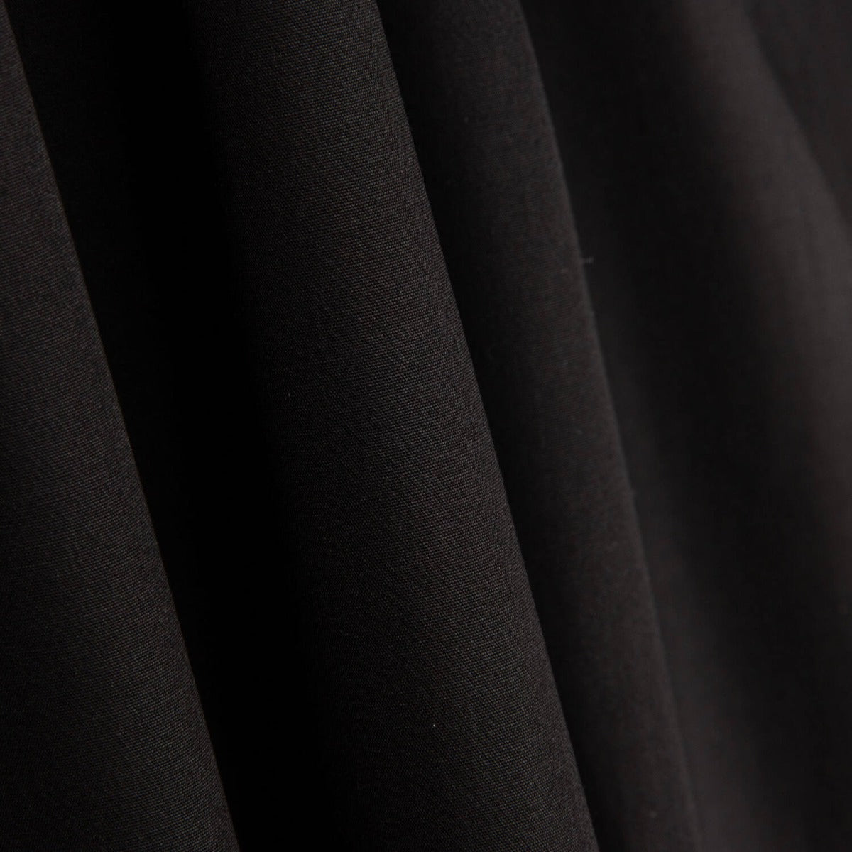 Popelín Spandex Básico Negro - Ribes y Casals