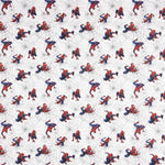 Popeline Homem-Aranha Branco - Ribes y Casals