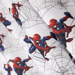 Popeline Homem-Aranha Branco - Ribes y Casals