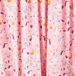 Popelín Unicornio Fantasy Rosa - Ribes y Casals