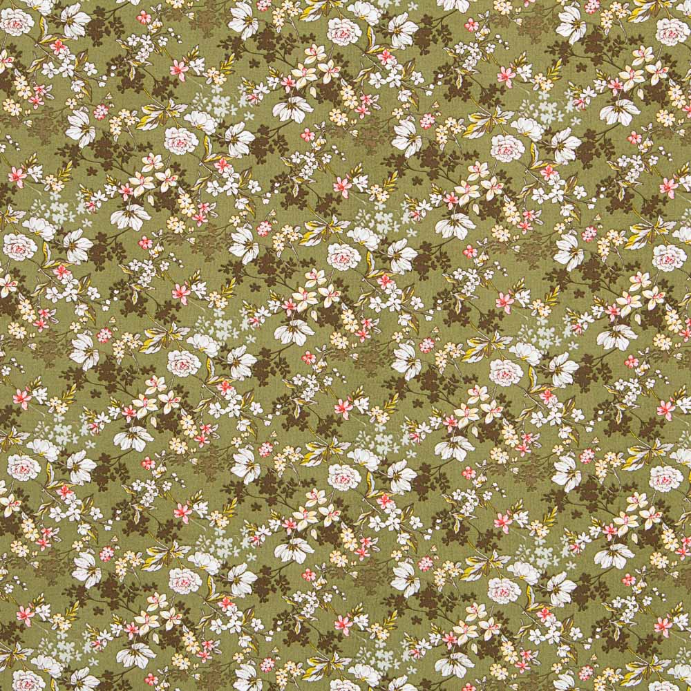 Popeline Viscose Anais Cáqui - Ribes y Casals