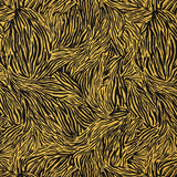 Popeline Viscose Zebra Ocre - Ribes y Casals