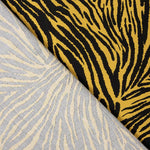 Popeline Viscose Zebra Ocre - Ribes y Casals