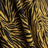 Popeline Viscose Zebra Ocre - Ribes y Casals