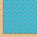 Popeline Viscose Irene Turquesa - Ribes y Casals