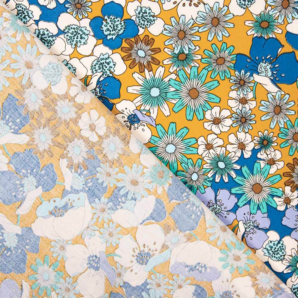 Popeline Viscose Joplin Amarela - Ribes y Casals