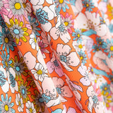 Popline Viscose Joplin Coral - Ribes y Casals