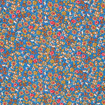 Popeline Viscose Julia Azul - Ribes y Casals