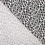 Popeline Viscose Leopardo Gris - Ribes y Casals