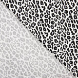 Popeline Viscose Leopardo Gris - Ribes y Casals