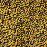 Popeline Viscose Leopardo Ocre - Ribes y Casals