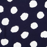 Viscose Maxi Bolinhas Azul - Ribes y Casals