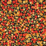 Popeline de Algodão Berry Preto - Ribes y Casals