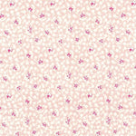 Popeline Algodão Flor Pequena Rosa - Ribes y Casals