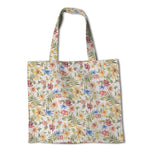 Popeline Algodão Flores Branco - Ribes y Casals