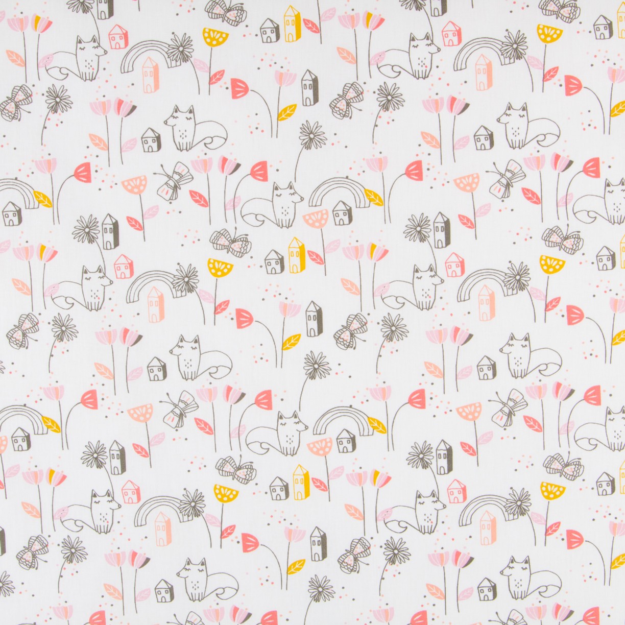 Popelin Algodón Lobo Feroz - Ribes y Casals