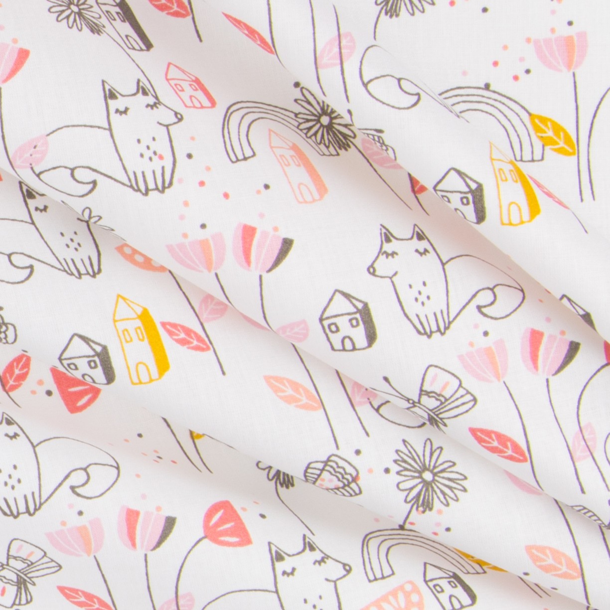 Popelin Algodón Lobo Feroz - Ribes y Casals