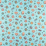 Popeline algodão patrulha canina verde - Ribes y Casals