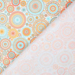 Popeline Astros Laranja - Ribes y Casals