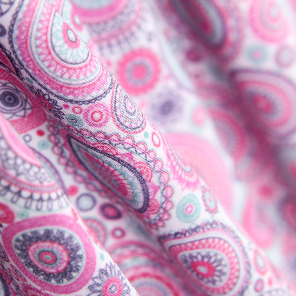 Popeline Astros Rosa - Ribes y Casals