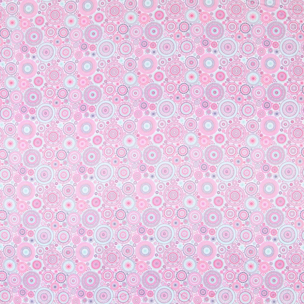 Popeline Astros Rosa - Ribes y Casals