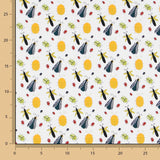 Tecido Popeline Insetos  Colorido - Ribes y Casals