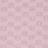 Popeline Bordado Floral Rosa Pastel - Ribes y Casals