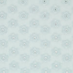 Popeline Bordado Floral Verde Menta - Ribes y Casals