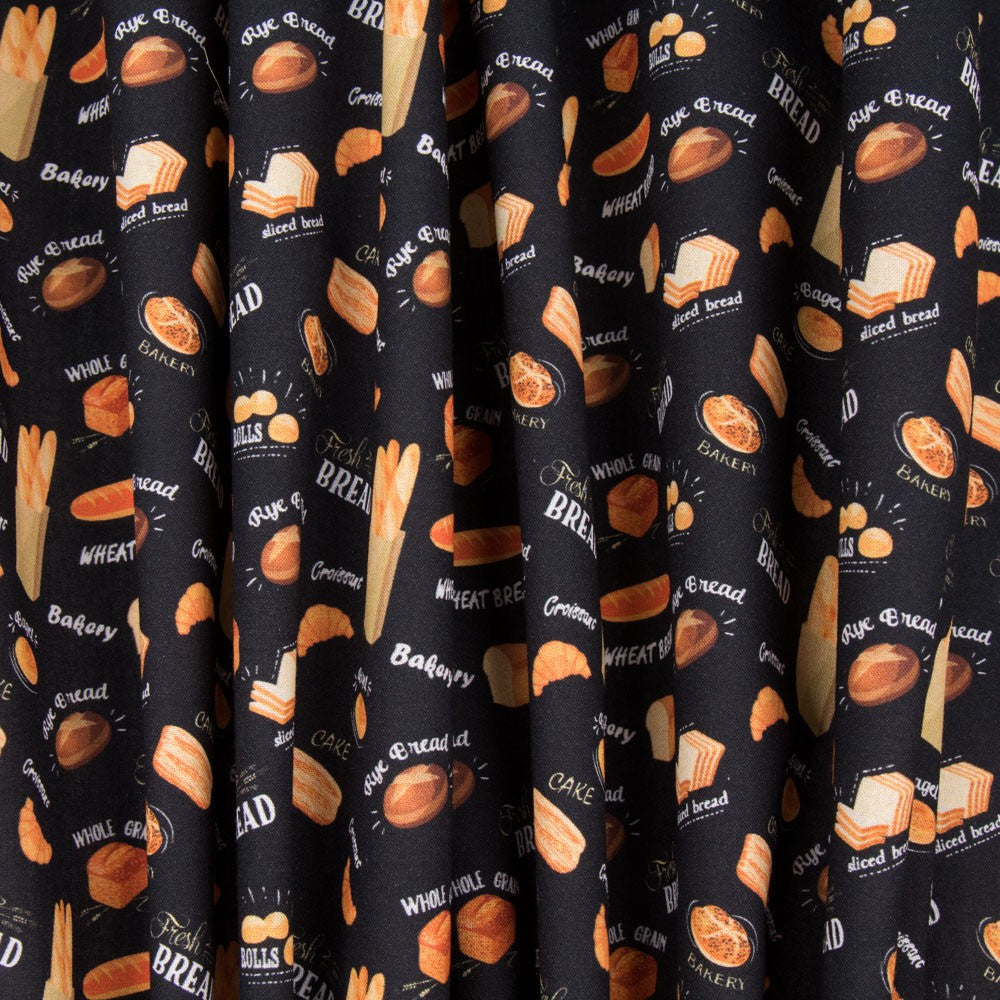 Popeline Bread Preta - Ribes y Casals