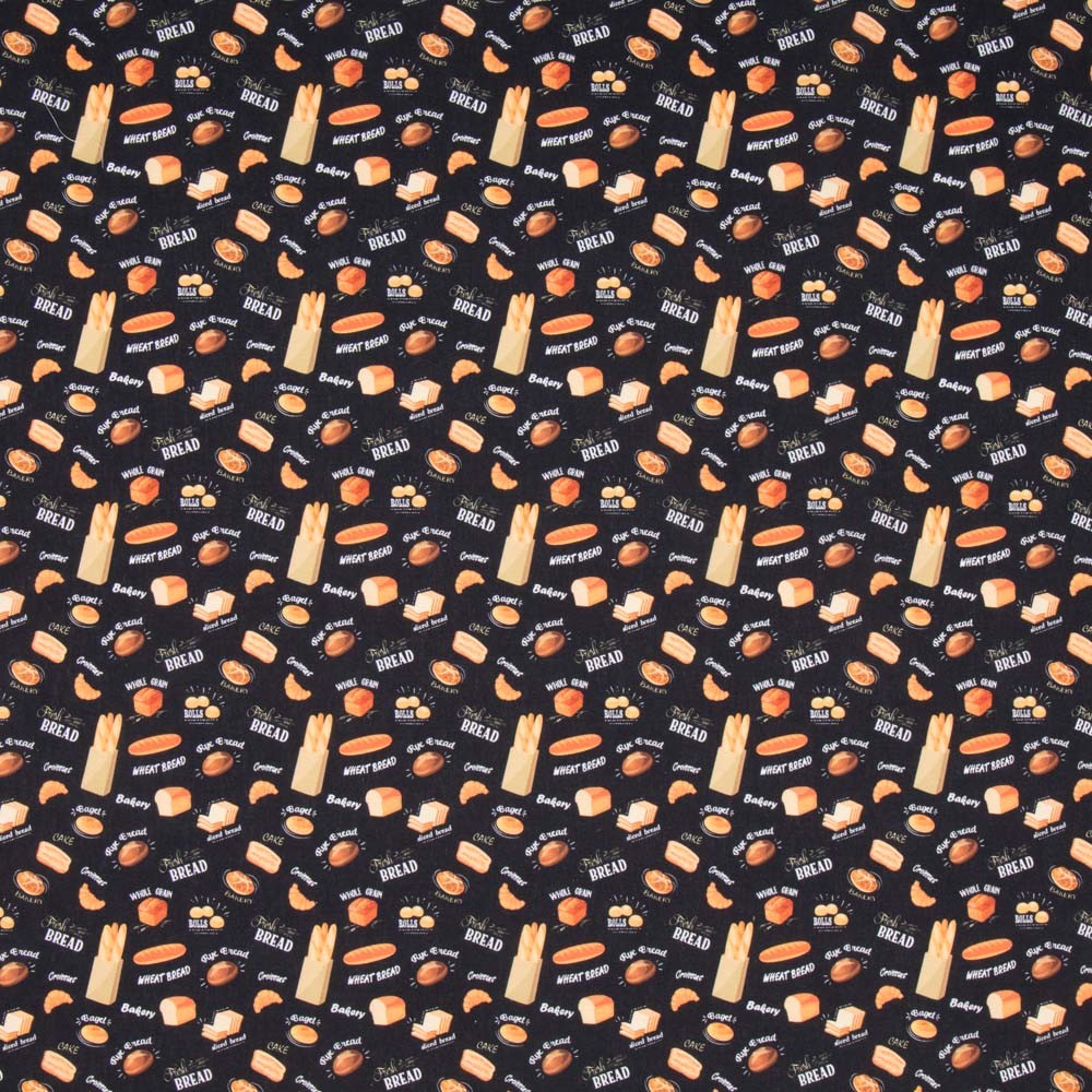 Popeline Bread Preta - Ribes y Casals